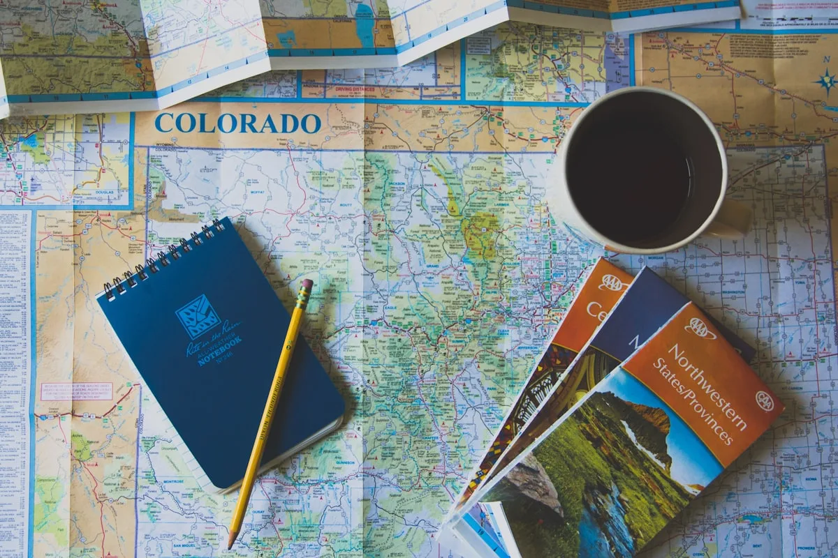 A close-up of a map of China — planning your first trip
