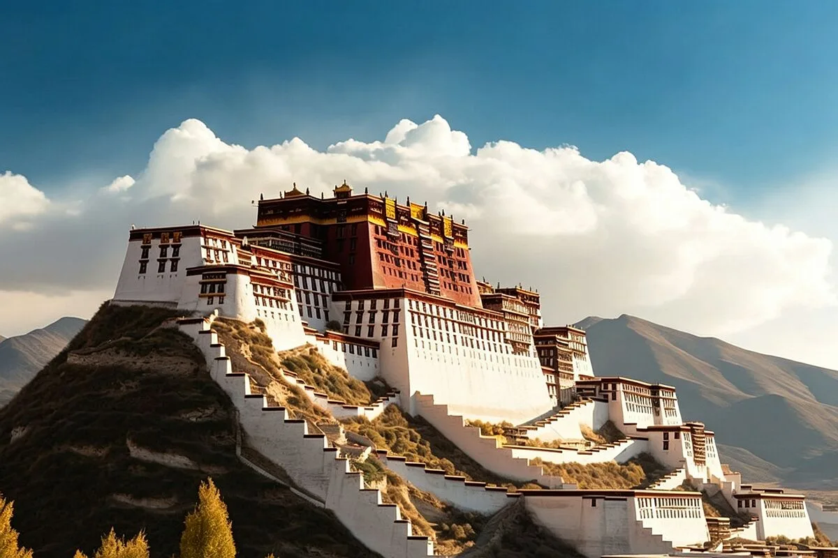 Potala Palace in Lhasa, Tibet