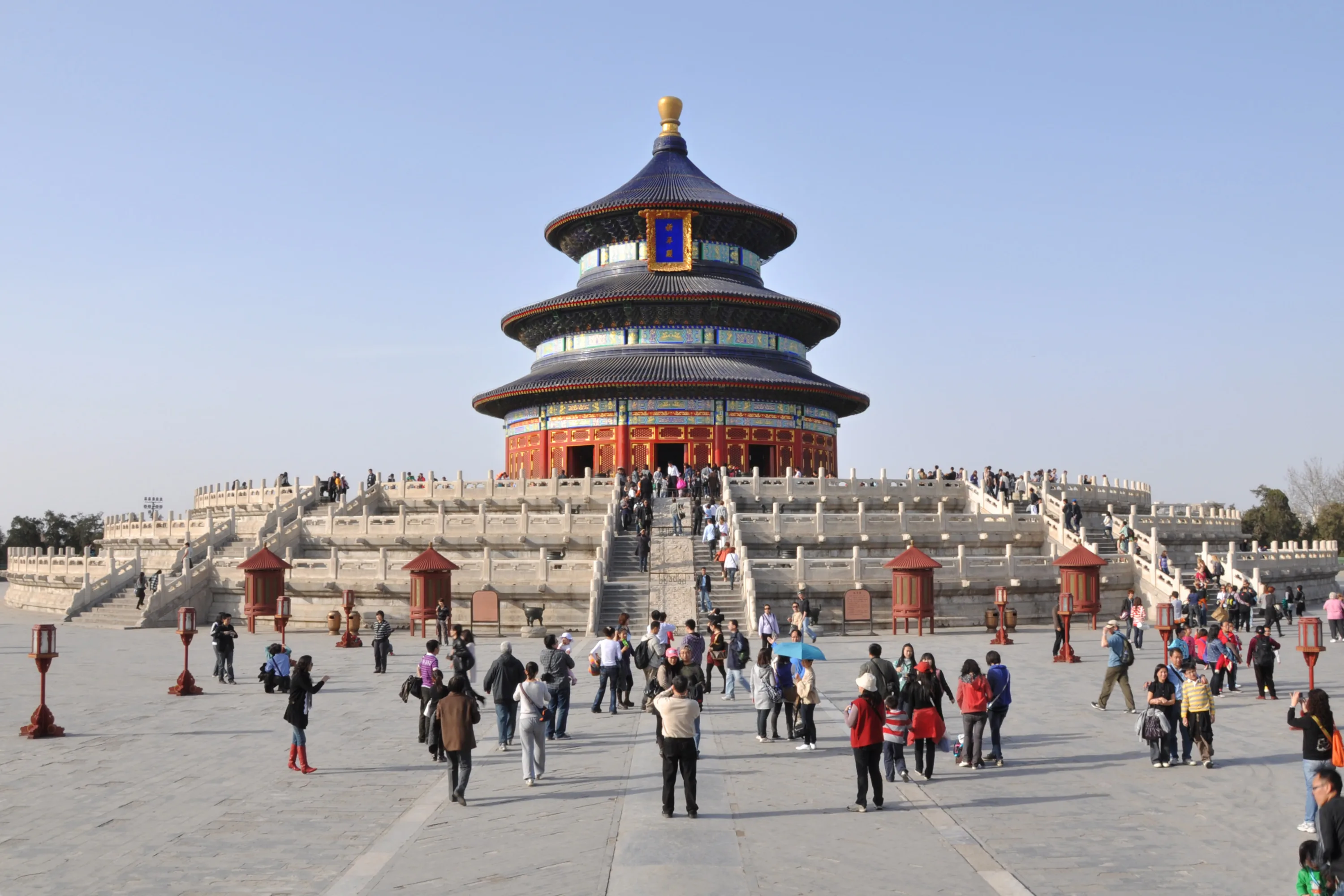 The Hall of Prayer for Good Harvests at the Temple of Heaven in Beijing (Photo: Fong Chen via Wikimedia Commons)