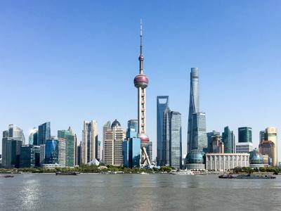 The Oriental Pearl Tower in Shanghai, China — a symbol of China's technological rise